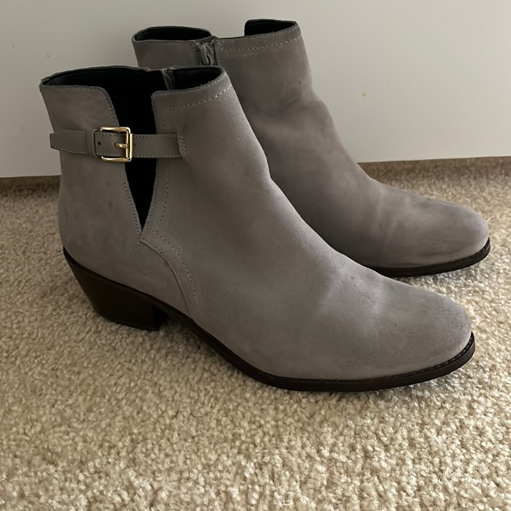 Cole Haan Suede Leather Booties